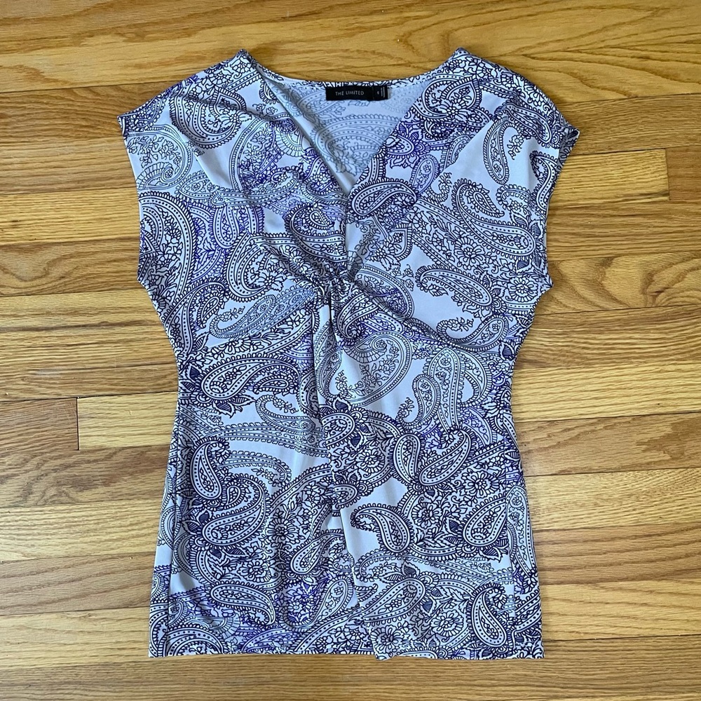 The Limited Purple Blouse